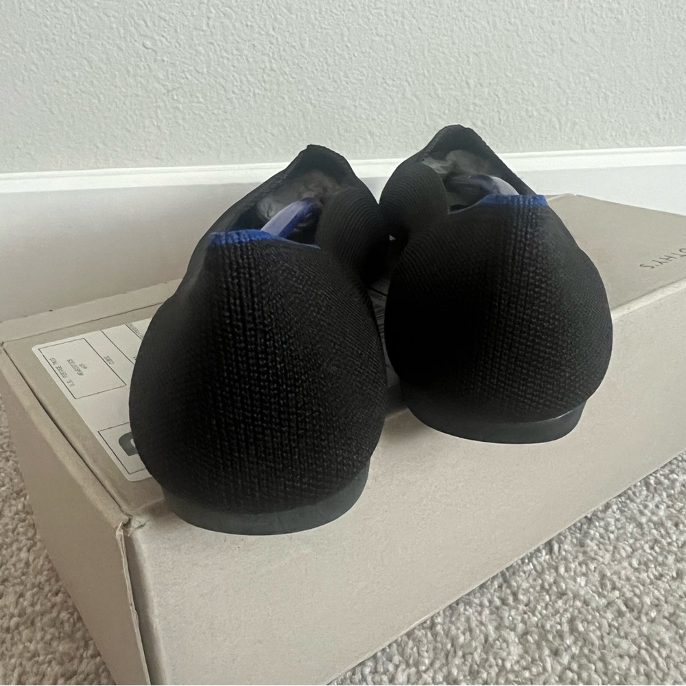 Rothy’s Solid Black The Point Pointed Toe Flats - image 3